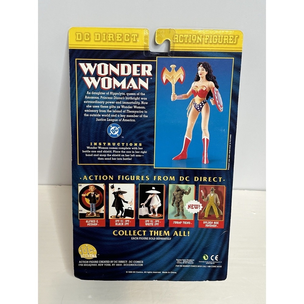 1999 DC Direct Wonder Women Action Figure New - Picture 6 of 7